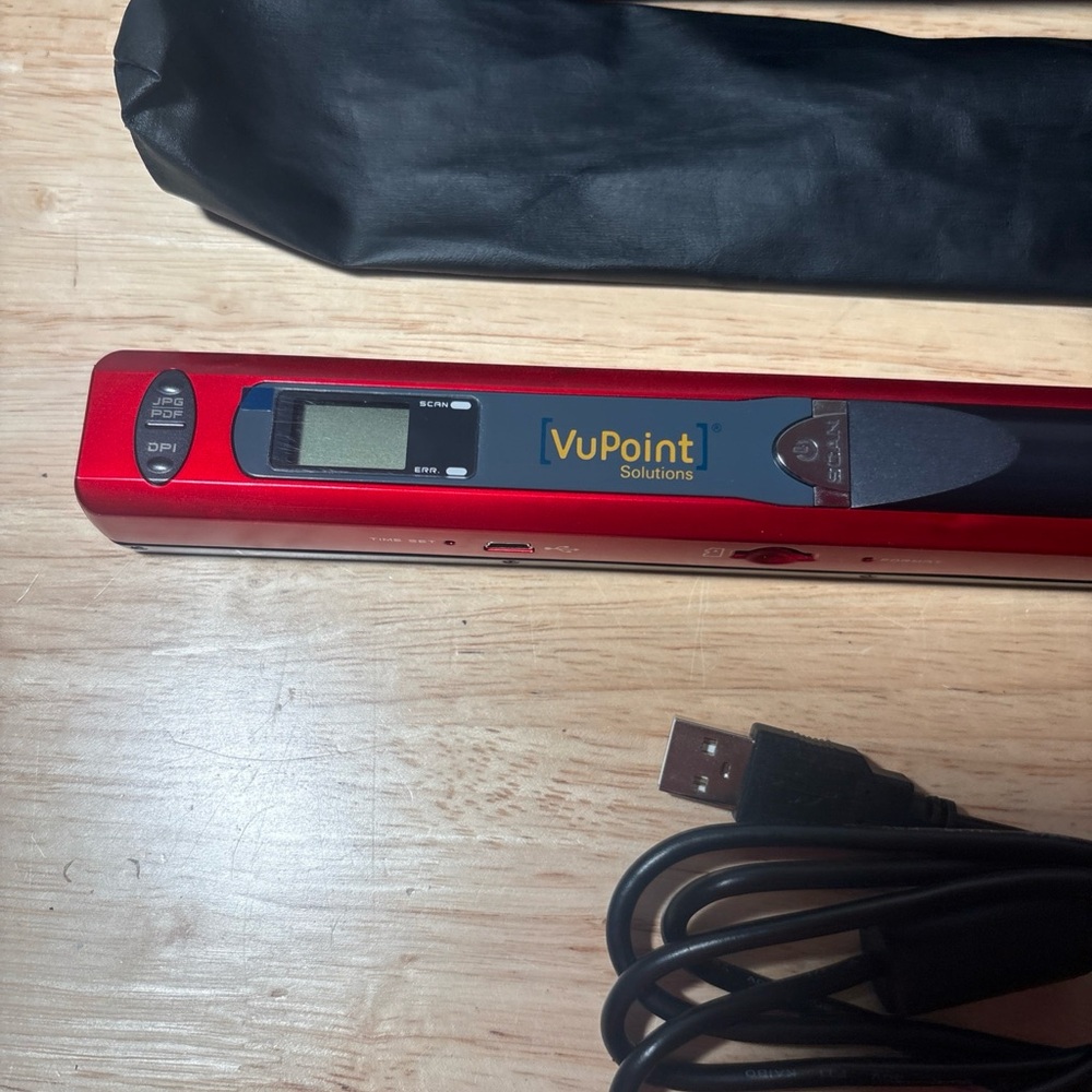 Red Magic Wand Portable Scanner - Picture 2 of 6